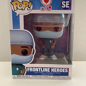 Funko Pop Frontline Heroes Dr Green Scrubs Mask